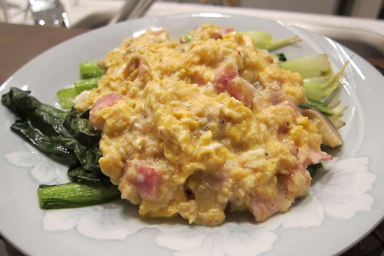 青梗菜 チンゲンサイ の蟹玉あんのせ レシピ 作り方 By ようじの働く主夫料理 クックパッド 簡単おいしいみんなのレシピが360万品