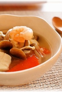 中華風海鮮豆腐鍋