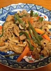 モテレシピ！野菜と豚肉の生姜焼き