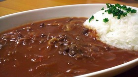 赤ワイン大量消費*大人味のハヤシライス