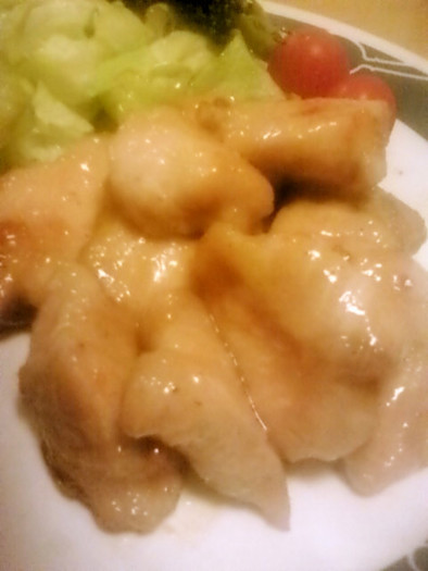 鶏むね肉の柔らか味噌マヨネーズ焼き☆の写真