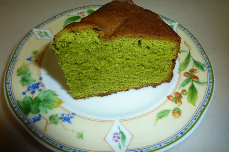 抹茶のバターケーキ レシピ 作り方 By くろチャンネル クックパッド