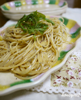 簡単!ゆかりマヨパスタ☆