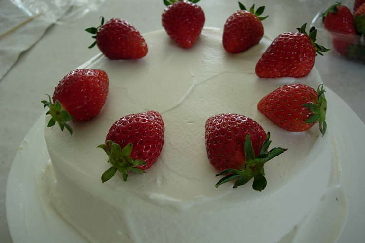 シンプル いちごのショートケーキ レシピ 作り方 By ゆらぽぽ クックパッド 簡単おいしいみんなのレシピが355万品