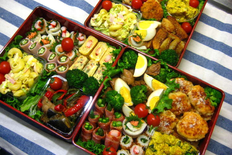 運動会やお花見に 行楽弁当 レシピ 作り方 By まぁじ クックパッド 簡単おいしいみんなのレシピが370万品