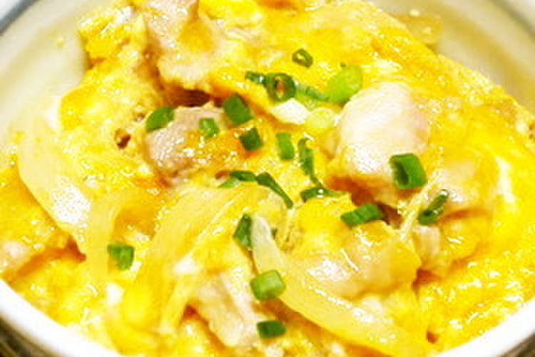 人気 レシピ 親子 丼