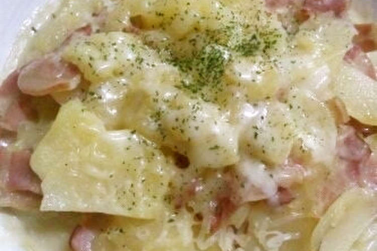旨旨じゃがいもベーコンチーズ レシピ 作り方 By Takushio クックパッド