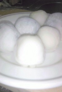白玉粉で作る、ひとくちチョコ大福