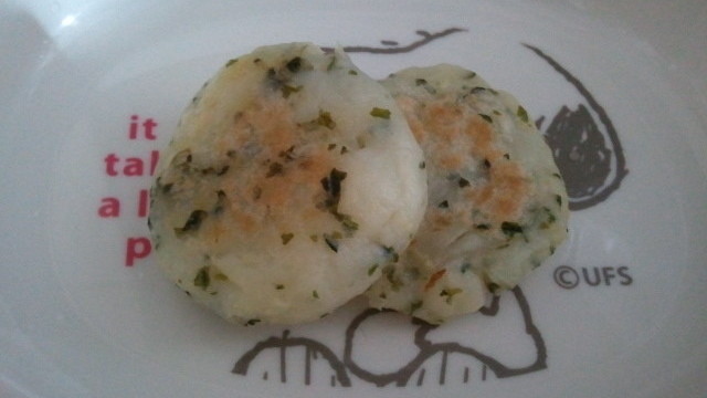 じゃがいもと青のりのおやき 離乳食中期 レシピ 作り方 By 桜介ママさくらっこ クックパッド 簡単おいしいみんなのレシピが350万品