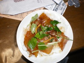 天然真鯛の漬け丼