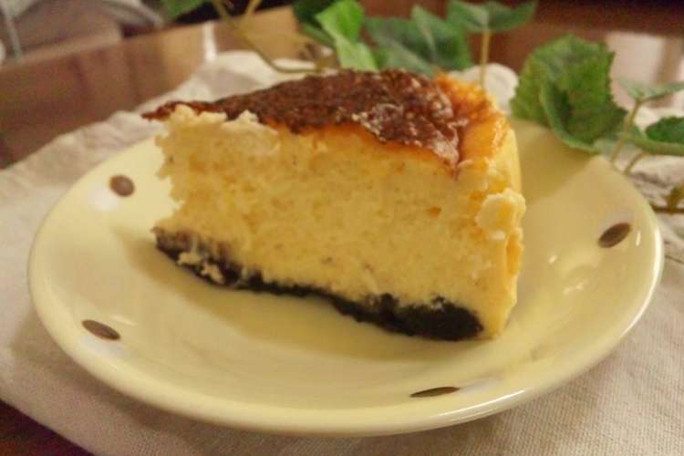 ブラックビスケット 濃厚チーズケーキ レシピ 作り方 By あじゃごはん クックパッド