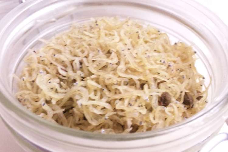 簡単 ちりめん山椒 うすあじ レシピ 作り方 By まきうさ クックパッド 簡単おいしいみんなのレシピが356万品