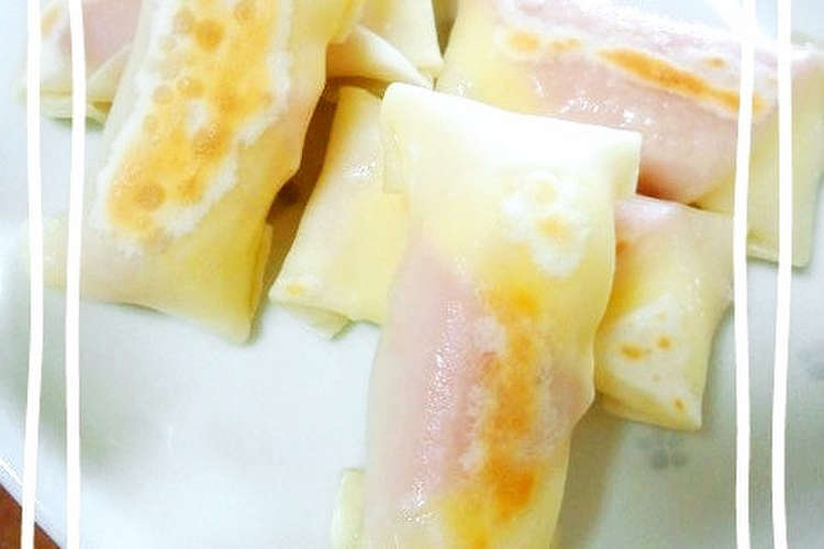 餃子の皮で簡単 ハムとチーズの包み焼き レシピ 作り方 By Rachis クックパッド 簡単おいしいみんなのレシピが352万品