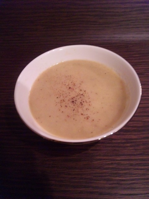 ひよこ豆のスープ　エスニック風の画像