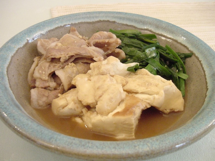 豚バラ肉豆腐の画像