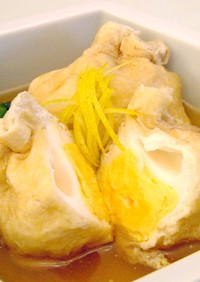 卵の甘辛袋煮 