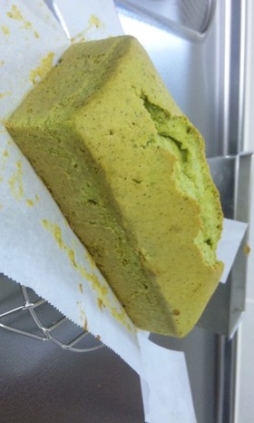 しっとり濃厚抹茶パウンドケーキ