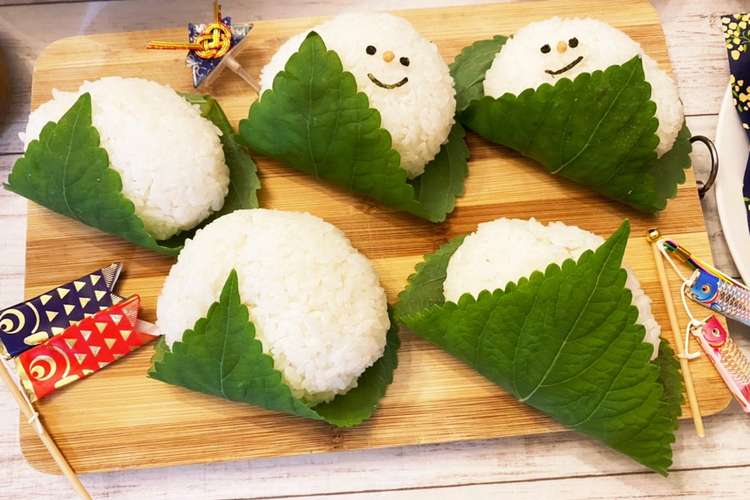 子供の日 柏餅風おにぎり キャラ弁 レシピ 作り方 By ぴんくまいまい クックパッド 簡単おいしいみんなのレシピが374万品