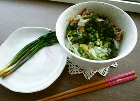 旬を楽しむ!釜バタうどん!