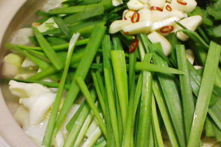 お店の味 牛ホルモン鍋 胡麻そば レシピ 作り方 By Amima クックパッド 簡単おいしいみんなのレシピが352万品