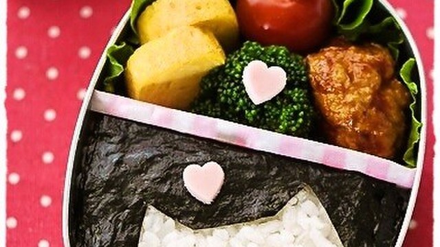 ひょっこり 海苔弁ねこちゃん キャラ弁 レシピ 作り方 By Mai Mai クックパッド 簡単おいしいみんなのレシピが350万品