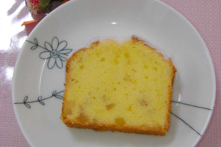 レモンパウンドケーキ 小さい型使用 レシピ 作り方 By まん丸お月様 クックパッド