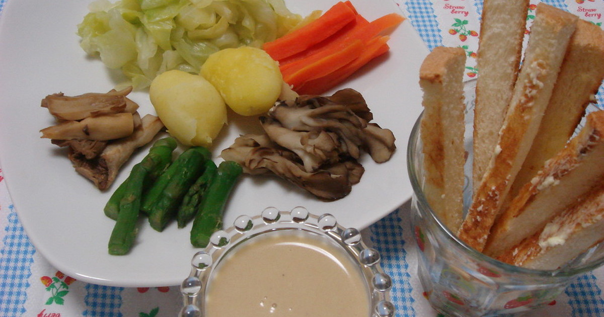 冷めても美味しいバーニャカウダソース レシピ 作り方 By ドンクちゃん クックパッド 簡単おいしいみんなのレシピが352万品
