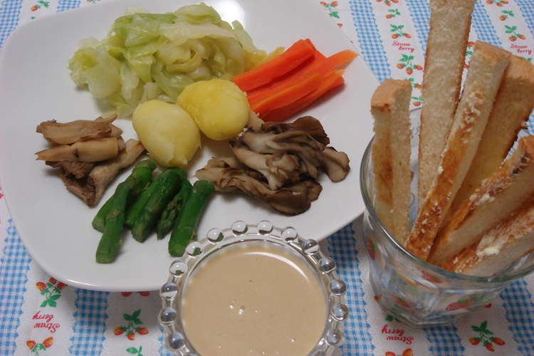 冷めても美味しいバーニャカウダソース レシピ 作り方 By ドンクちゃん クックパッド 簡単おいしいみんなのレシピが352万品