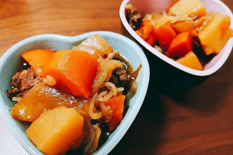 すき焼きのたれで簡単美味しい肉じゃが レシピ 作り方 By Ayano N クックパッド 簡単おいしいみんなのレシピが354万品