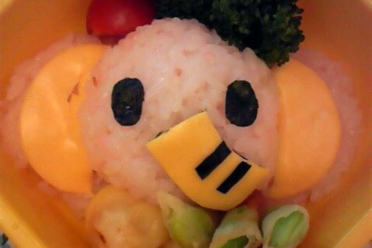 ピンクのぞうさん弁当 キャラ弁 幼稚園弁 レシピ 作り方 By わかにゃんまま クックパッド