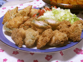 巻かない・挟まない チキンシソカツ