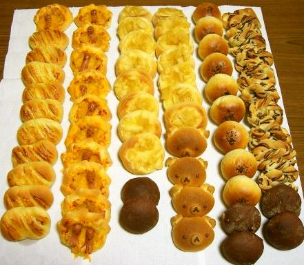 菓子パン・惣菜パンに使う基本のパン生地の画像