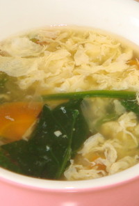 ふんわり美味しい(*´∀｀*)玉子スープ