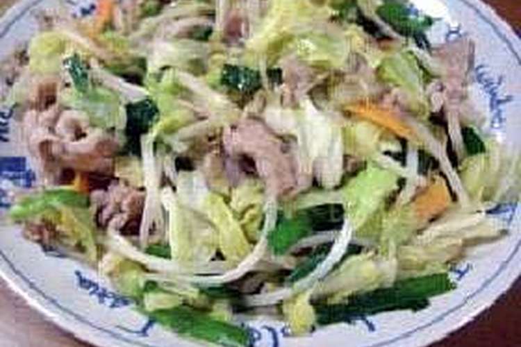 ラーメン屋さんの野菜炒め レシピ・作り方 By たっぴよ 【クックパッド】 簡単おいしいみんなのレシピが363万品