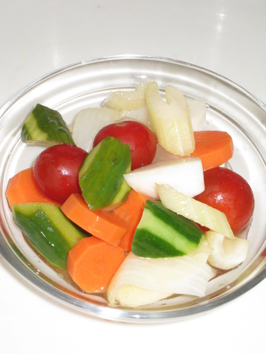 新鮮野菜のコンソメピクルスの画像
