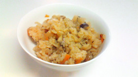 リメイク!残り切干大根煮で炊き込みご飯♪
