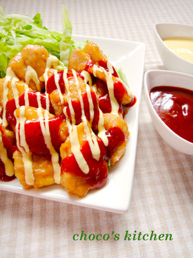 3つの美味しさ♡照焼きBBQマヨチキン♡