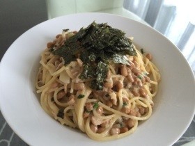 簡単激ウマ納豆ツナマヨパスタ