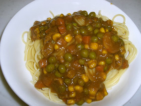 懐かしの味☆カレー麺