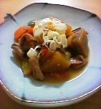 母のモツ煮