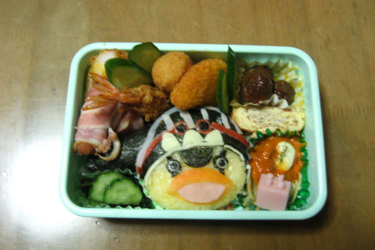 キャラ弁 ワンピース カルー弁当 レシピ 作り方 By しろくまこいん クックパッド