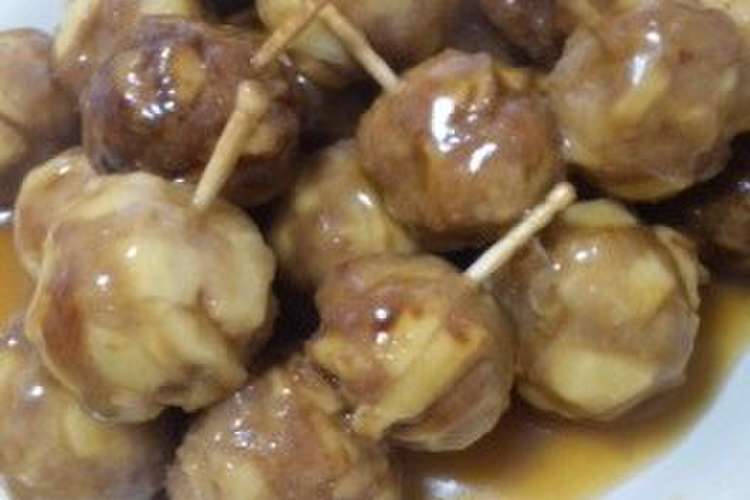 一本使い切り シャキシャキタケノコ肉団子 レシピ 作り方 By まうchan クックパッド 簡単おいしいみんなのレシピが357万品