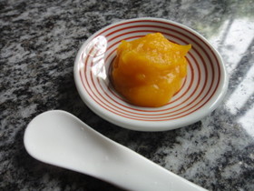 ★離乳食★【初期】かぼちゃのすりつぶし