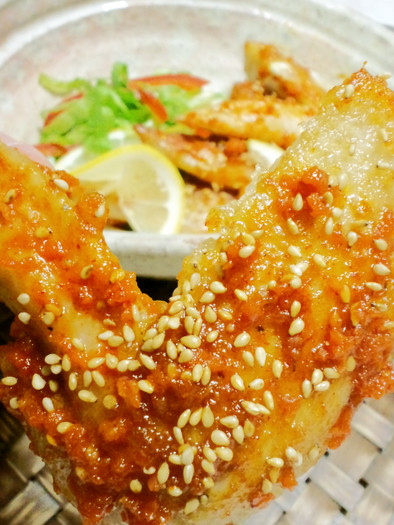 韓国鶏料理❀お手軽・焼きヤンニョムチキンの写真