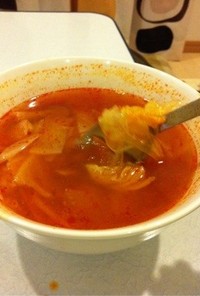 韓国風辛口トマトスープ