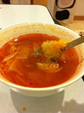 韓国風辛口トマトスープの画像