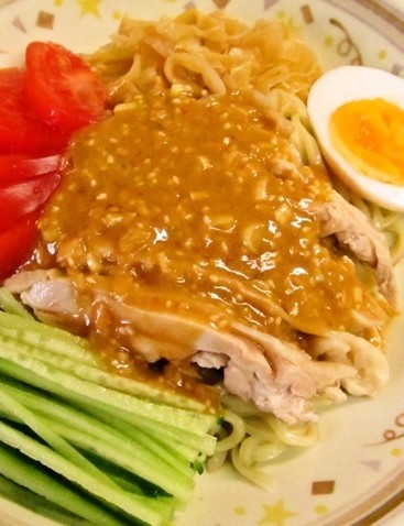 棒々鶏涼麺(バンバンジーリャンメン)の画像