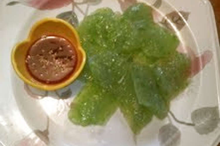 刺身こんにゃくのタレ 唐辛子酢味噌 レシピ 作り方 By Raiｒeo クックパッド 簡単おいしいみんなのレシピが354万品