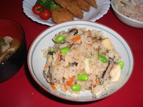 筍&蕨 春の炊き込みご飯