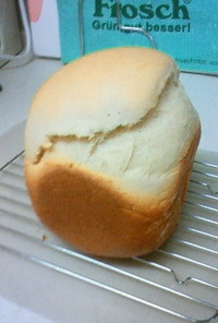 HBで✿ふわもち✿バナナミルキー食パン